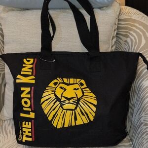 Disney The Lion King Black and Yellow Tote Bag